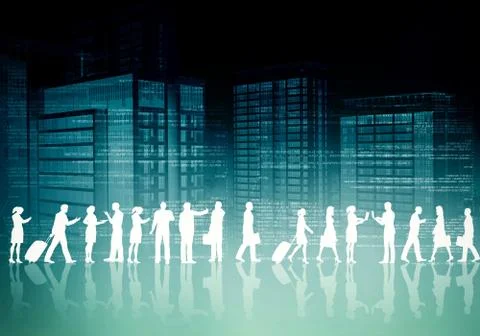 Internet people Stock Illustration