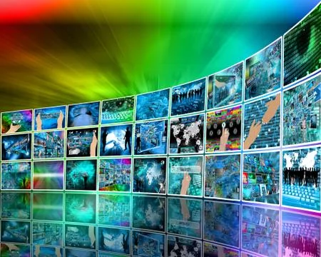 Internet perspective 스톡 일러스트