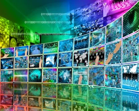 Internet perspective 스톡 일러스트
