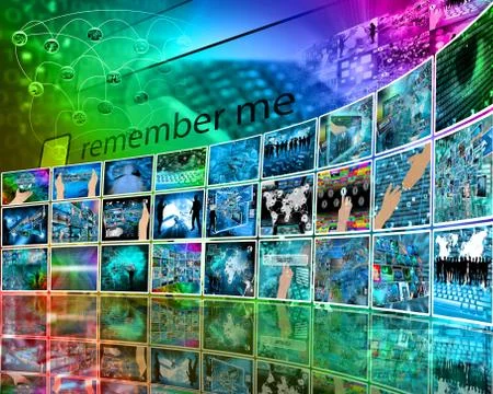 Internet perspective 스톡 일러스트