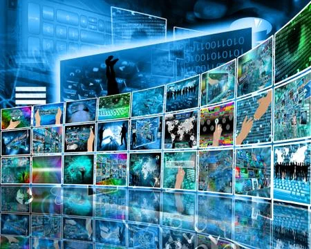 Internet perspective 스톡 일러스트