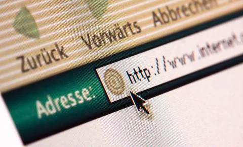 Internet Foto stock