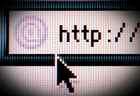 Internet Foto stock