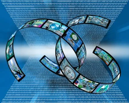 Internet plexus Stock Illustration