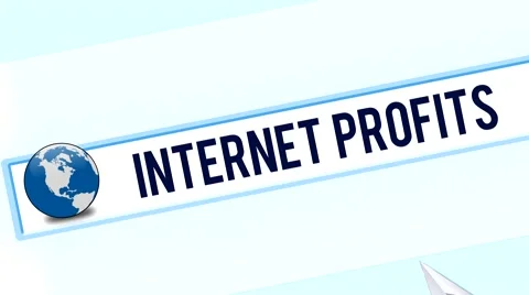 Internet Profits Rotating Dollar Sign Video stock 41751883