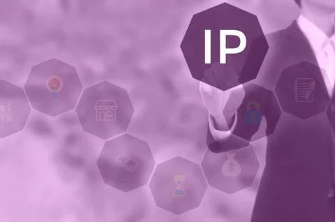 Internet Protocol - business concept Stock Photos