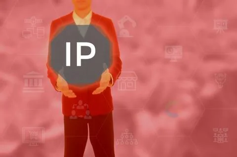 Internet Protocol - business concept Stock Photos