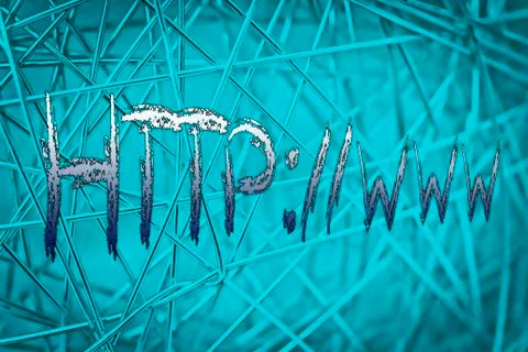 Internet protocols, http://www writing Illustration