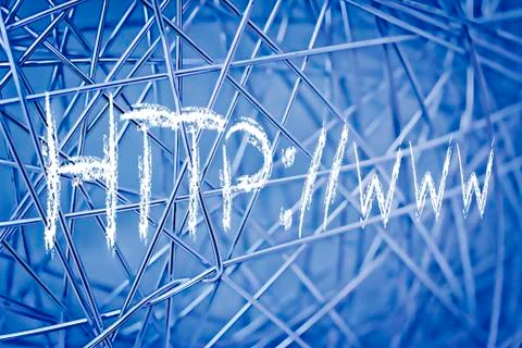 Internet protocols, http://www writing Illustration