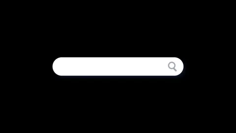 Internet search bar information retrieval system 库存影片 240595692