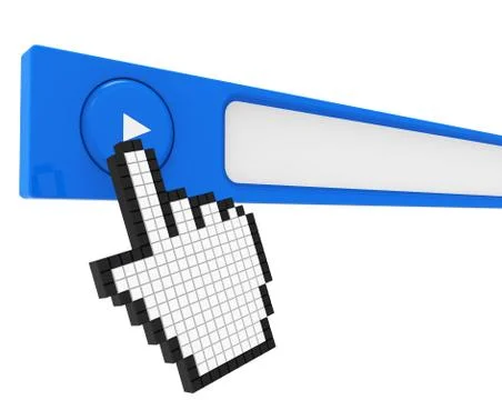 Internet Search Representing World Wide Web And Gathering Data Stock Illustration