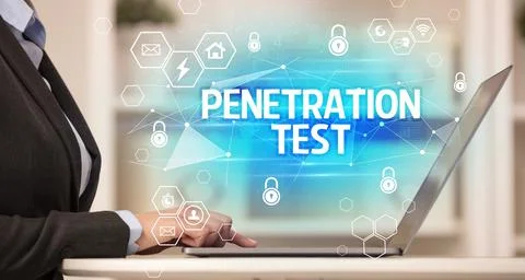 Internet security and data protection concept Foto stock