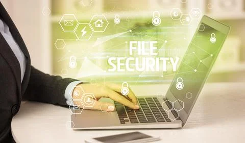 Internet security and data protection concept 스톡 사진