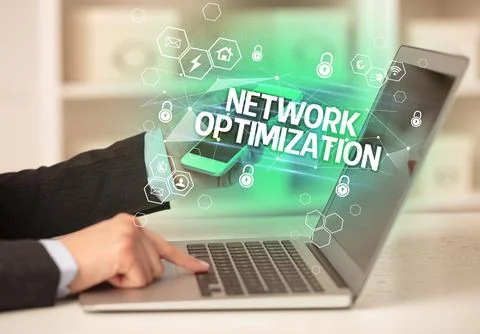 Internet security and data protection concept Stock Photos