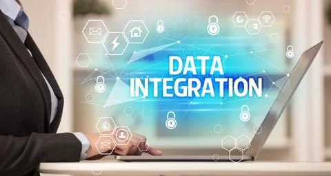 Internet security and data protection concept 스톡 사진