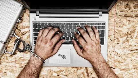 Internet security and data security Stock Photos