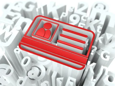Internet Security Concept on Alphabet Background. Stock Illustration