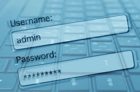 Internet security concept Stock Illustration
