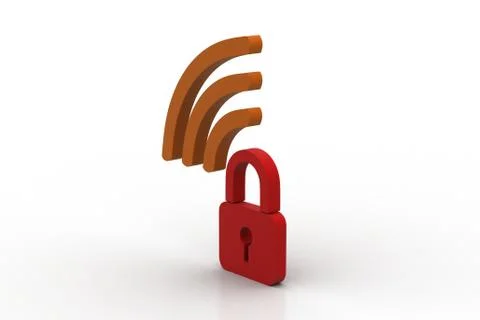 Internet security concept Free Stock Illustration