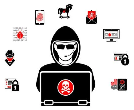 Internet Security Concept Stock Illustration