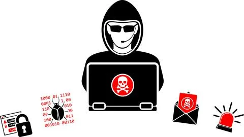 Internet Security Concept イラスト素材