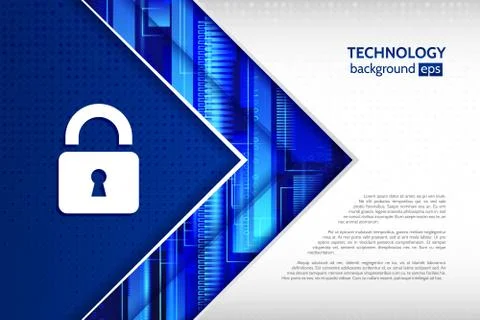 Internet security global network background Stock Illustration