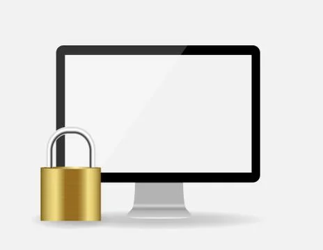 Internet Security Icon  Illustration Stock Illustration