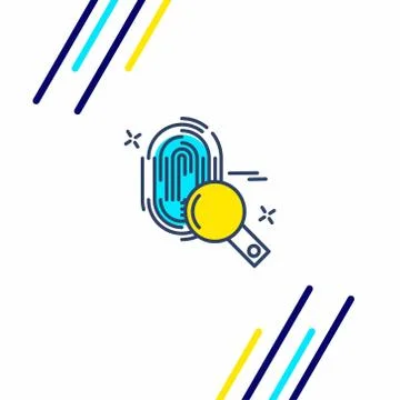 Internet security icon with light background and unique design 스톡 일러스트