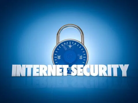 Internet Security Illustrazione stock