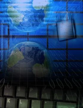 Internet security Illustrazione stock