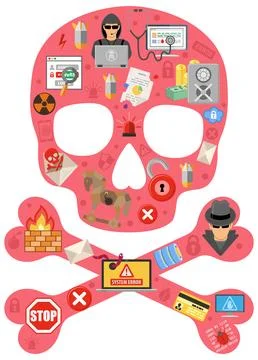 Internet Security 库存插图