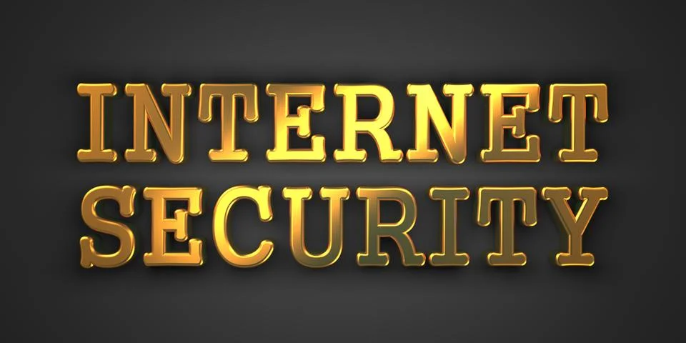 Internet Security. Information Concept. Stock Illustration