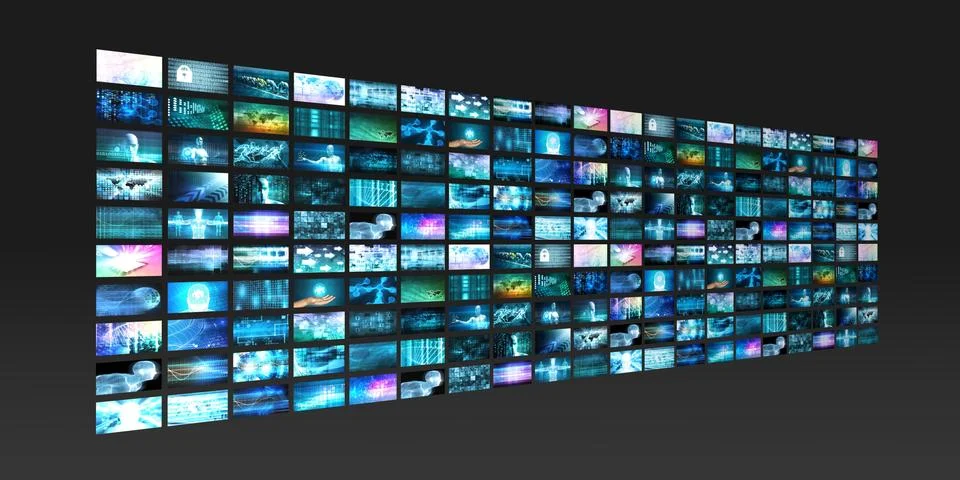 Internet Security Network Stock Illustration