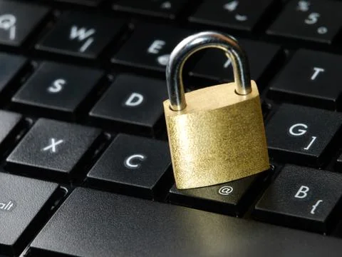 Internet security Foto stock
