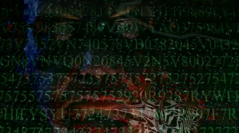 Internet security theme 3 Stock Footage 345922