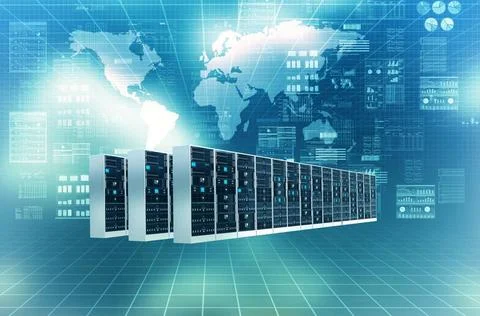  Internet Server Information technology concept. Conceptual image of Inter... Stock Photos