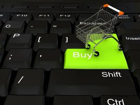 Internet shop concept Stock Illustration