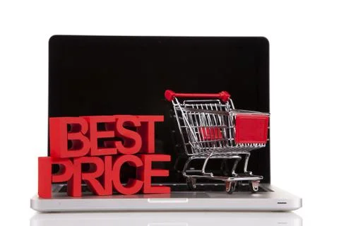 Internet Shoping concept Stock Photos