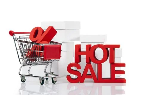 Internet Shoping concept Stock Photos