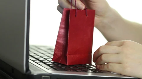 Internet Shoping Stock Footage 34632723