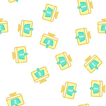 Internet shopping color icon vector flat illustration Illustrazione stock