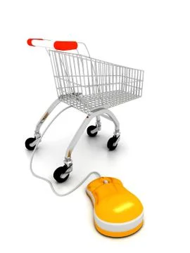 Internet shopping concept Stock Illustration