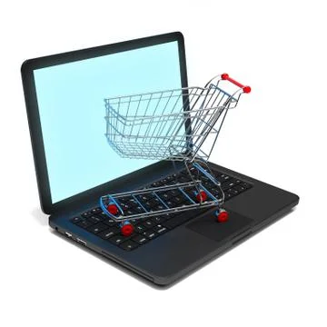 Internet shopping Stock Illustration