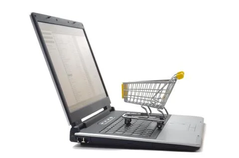 Internet shopping Stock Photos