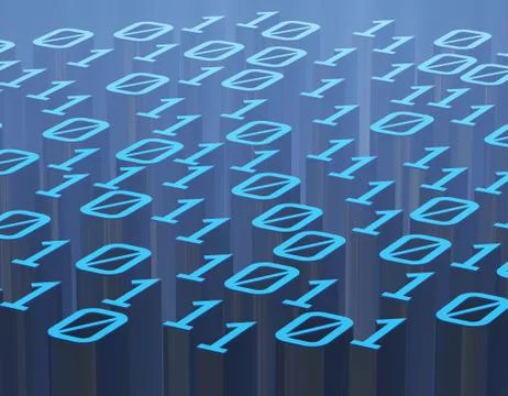 Internet Smart Technology, Data Transmission and Network Illustrazione stock