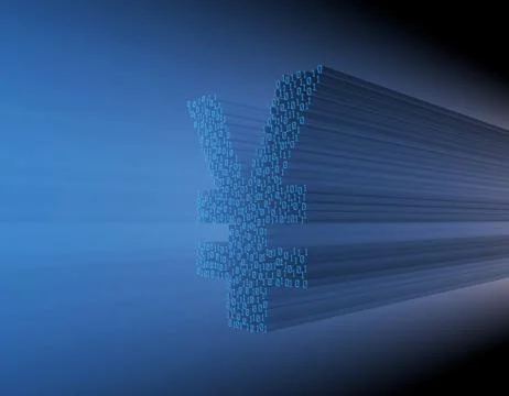 Internet Smart Technology, RMB, Internet Finance Illustration