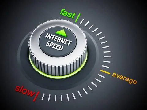 Internet speed dial button. 3D illustration Internet speed dial button poi... Stock Photos