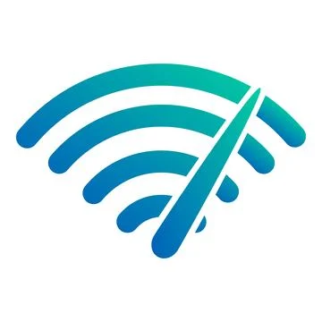 Internet speed load icon, cartoon style Stock Illustration