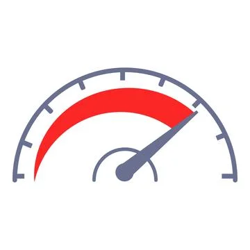 Internet speed technology icon, cartoon style Stock Illustration