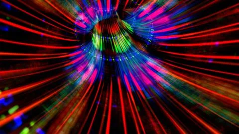Internet Streaming Abstraction Stock Illustration